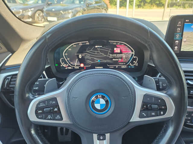 BMW 530 e T.Leder ACC HUD Laser PanoD.KomfSitz AHK19 Sportpaket Bluetooth Navi Vollleder Klima Standhzg P Ansicht 10 für Fahrzeugdetailseite