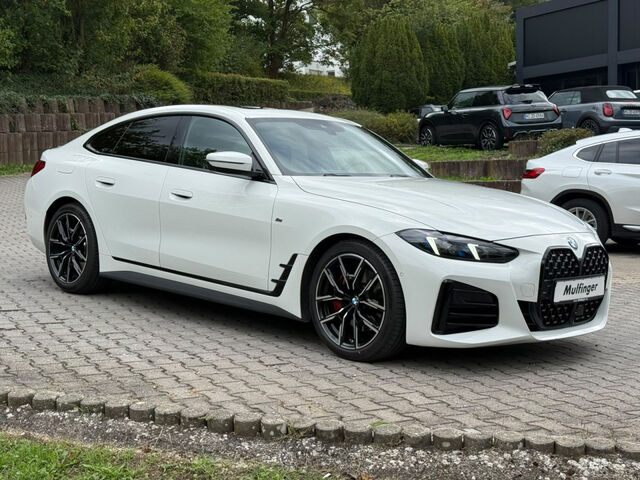 BMW 430 Gran Coupe 430d xDr.GC M Sport PRO HUD GlasD.SurView Fin549 Sportpaket Bluetooth Navi LED Vollleder Klima Aktiv Ansicht 4 für Fahrzeugdetailseite