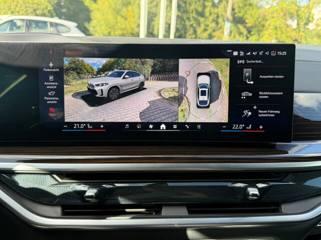 BMW X6 x30d M Sport Pro Iconic ParkProf.AHK.Leas.599 Sportpaket Bluetooth HUD Navi LED Vollleder Klima P Ansicht 12 für Fahrzeugdetailseite