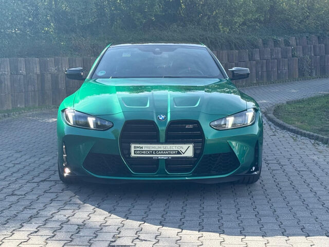 BMW M4 Comp.Leder CarbonD.Compound HUD H/K.Leas777,- Sportpaket Bluetooth Navi LED Vollleder Klima Aktiv Ansicht 3 für Fahrzeugdetailseite