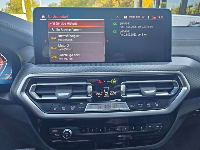 BMW X3 x20i M Sport HUD ACC Laser Kamera KomfZ.HiFi Sportpaket Bluetooth Navi Vollleder Klima Aktivlenku Ansicht 12 für Fahrzeugdetailseite