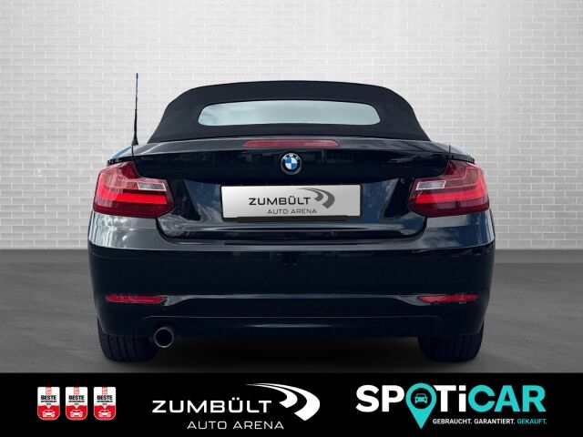 BMW 218 i Cabrio 2er - 218i +SHZ Kamera CarPlay DAB LMFelgen Navi+ Ansicht 5 für Fahrzeugdetailseite