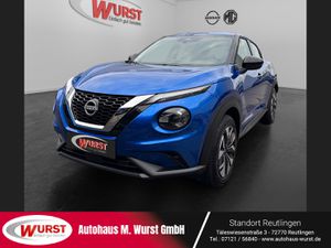 NISSAN Juke Acenta 114PS Navi LED Klimaautom WLAN DAB SHZ Spurhalteass. Fernlichtass.