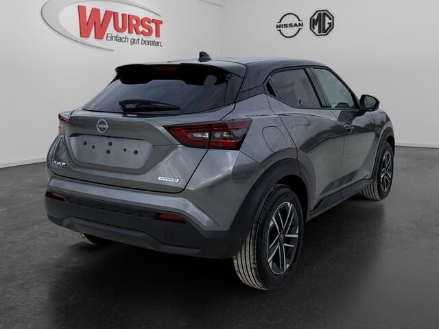 NISSAN Juke Hybrid N-Connecta 1.6 HYBRID BI-Color Winter-Pak BFS Navi RFK Klima Ansicht 4 für Fahrzeugdetailseite