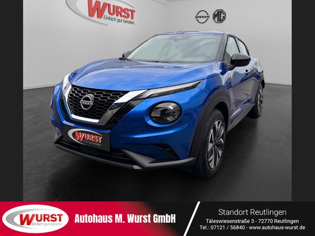 NISSAN Juke Acenta 114PS Navi LED Klimaautom WLAN DAB SHZ Spurhalteass. Fernlichtass.