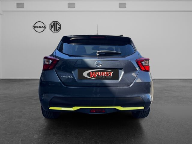 NISSAN Micra Kiiro 1.0 IG-T 5MT 92 PS Navi CarPlay Sitzheizung Spurkontrolle Licht- Regensensor Ansicht 4 für Fahrzeugdetailseite