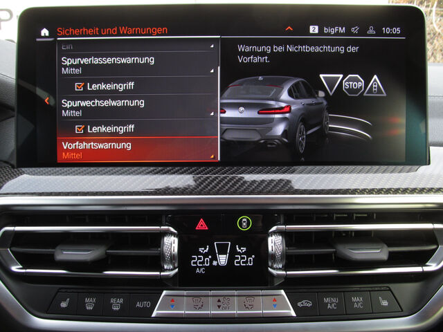 BMW X4 M40 i Laser HUD ACC PanoD.Kamera LiveProf.21 Sportpaket Bluetooth Navi Vollleder Klima Aktivlenkun Ansicht 14 für Fahrzeugdetailseite