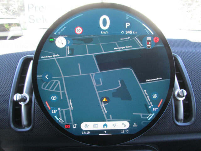 MINI Cooper Countrym.C HUD PanoD.Kamera Lenkradh.Ha/Ka.19 Bluetooth Head Up Display Navi LED Klima Einparkhilfe  Ansicht 10 für Fahrzeugdetailseite