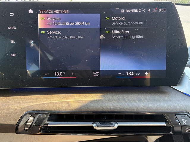 BMW X1 x20d HUD ACC SurView.LiveProf.Massage AHK 18 Bluetooth Navi LED Klima PDC el. Fenster Ansicht 10 für Fahrzeugdetailseite