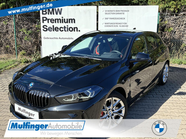 BMW 118 i M Sport Pro HUD PanoD. EDITION COLORVISION Sportpaket Bluetooth Navi LED Vollleder Klima PDC el Ansicht 1 für Fahrzeugdetailseite