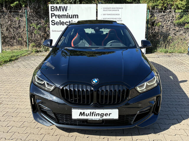 BMW 118 i M Sport Pro HUD PanoD. EDITION COLORVISION Sportpaket Bluetooth Navi LED Vollleder Klima PDC el Ansicht 3 für Fahrzeugdetailseite