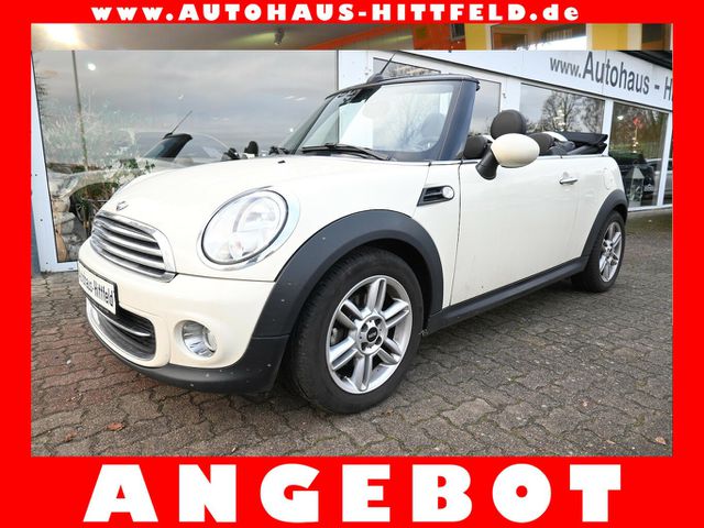 MINI Cooper Cabrio Autom Klimaaut Leder Navi PDC Alu...