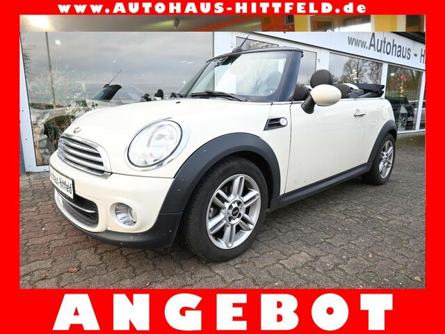 MINI Cooper Cabrio Autom Klimaaut Leder Navi PDC Alu...