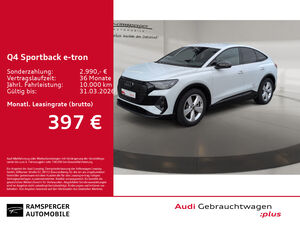 AUDI Q4 Sportback e-tron 45 qu. S line Matrix ACC AHK
