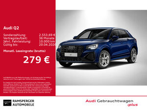 AUDI Q2 S line 40 TFSI quat. LED ACC AHK Kamera Navi