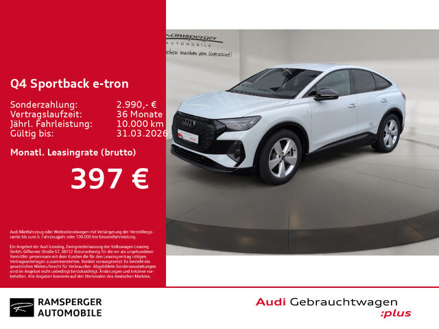 AUDI Q4 Sportback e-tron 45 qu. S line Matrix ACC AHK