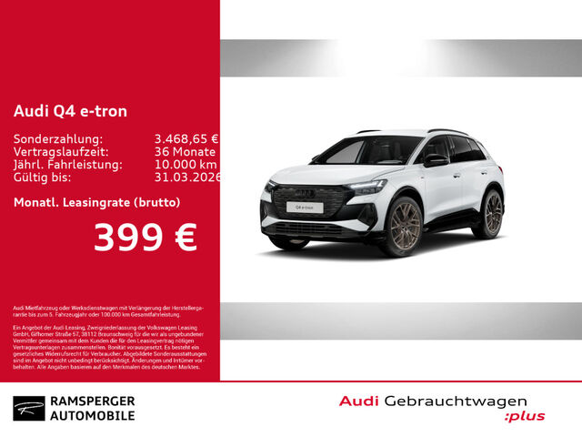 AUDI Q4 e-tron 45 S line Matrix ACC HuD 360°