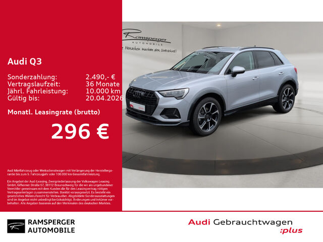 AUDI Q3 SUV advanced 35 TFSI  LED ACC Navi AHK