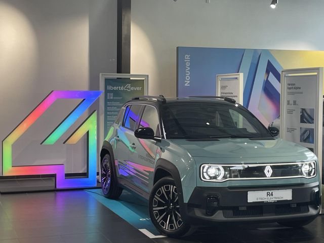 RENAULT R4 R 4 E-Tech elektrisch Iconic 150 Comfort Range Bluetooth Navi Klima Einparkhilfe el. Fenster Ansicht 2 für Fahrzeugdetailseite