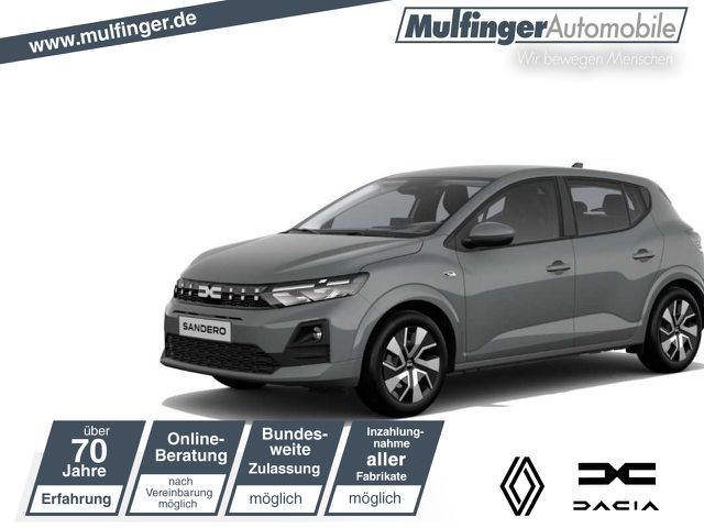 DACIA Sandero Expression TCe 100 LED Klima Einparkhilfe el. Fenster Vorschau für Listenansicht