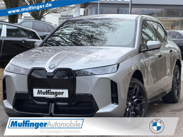 BMW iX x45 M Sport Pro HUD ACC P+ H/K AHK 22 Sportpaket Bluetooth Navi LED Vollleder Klima Luftfederung Ansicht 1 für Fahrzeugdetailseite