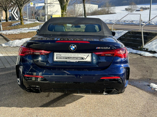 BMW M440 d xDr.Cabrio HUD ACC 360Â° Standh.H/K.AHK 19 Sportpaket Bluetooth Navi LED Vollleder Klima Akt Ansicht 5 für Fahrzeugdetailseite