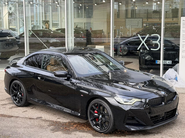 BMW 220 i CoupÃ© M Sport Pro ACC Kamera Glasd.H/K 19 Sportpaket Bluetooth Navi LED Klima Aktivlenkung P Ansicht 4 für Fahrzeugdetailseite