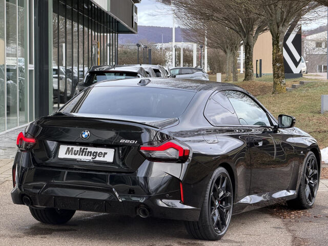 BMW 220 i CoupÃ© M Sport Pro ACC Kamera Glasd.H/K 19 Sportpaket Bluetooth Navi LED Klima Aktivlenkung P Ansicht 6 für Fahrzeugdetailseite