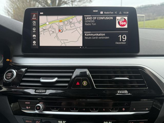 BMW 520 d xDrive Tour. LiveProf.Kamera Sitzh.DAB AHK Bluetooth Navi LED Vollleder Klima PDC el. Fenster Ansicht 14 für Fahrzeugdetailseite