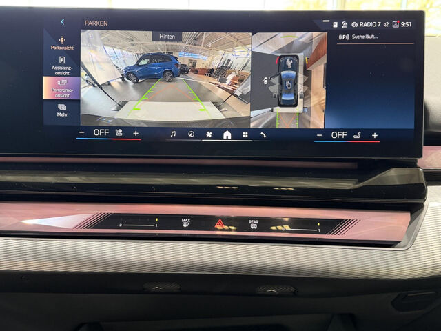 BMW i5 xDr.M Sport Pro HUD ACC P+ B&W Lenkh.AHK 19 Sportpaket Bluetooth Navi LED Klima Standhzg PDC el. Ansicht 14 für Fahrzeugdetailseite