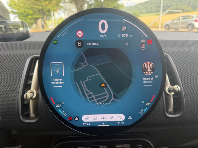 MINI Cooper S Countryman CM S ALL4 HUD Kamera PanoD.OLED Lenkradh.AHK Bluetooth Head Up Display Navi LED Klima Einparkhilfe e Ansicht 12 für Fahrzeugdetailseite