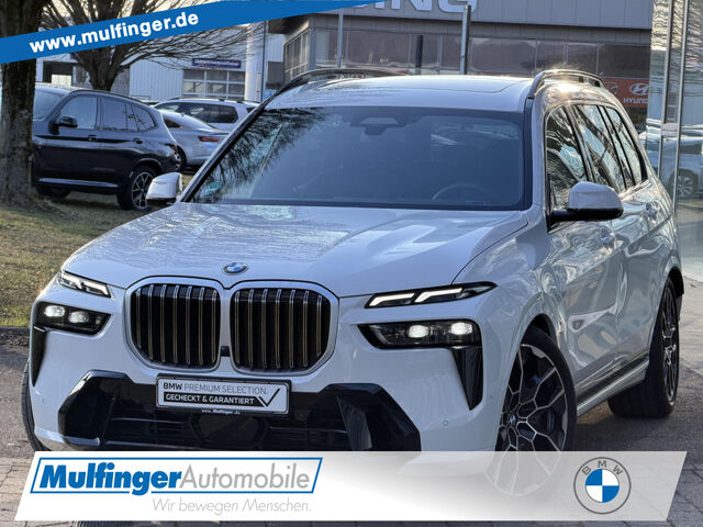 BMW X7 x40d M Sport IntAktL.Sky Standh.Trittbrett22 Sportpaket Bluetooth HUD Navi LED Vollleder Klima Lu Ansicht 1 für Fahrzeugdetailseite