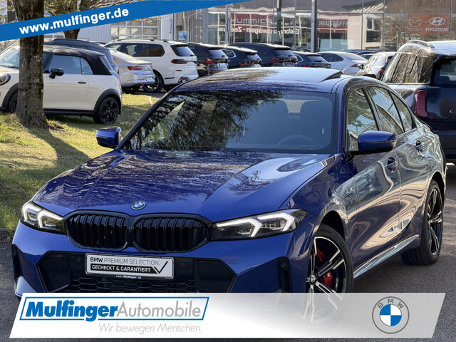 BMW 330 e xDr.M Sport Pro HUD GlasD.SuView.Lenkradh. Sportpaket Bluetooth Navi LED Klima Aktivlenkung Sta Ansicht 1 für Fahrzeugdetailseite
