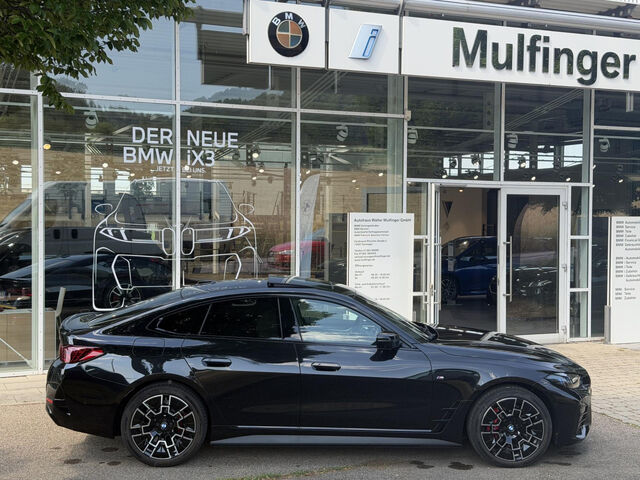 BMW i4 eDrive40 Gran CoupÃ©,M Sport, Schiebedach,AHK, I Sportpaket Navi LED Vollleder Klima PDC Ansicht 5 für Fahrzeugdetailseite