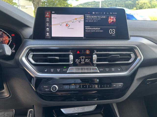 BMW X3 x20d M Sport ACC Kamera LED Live-Navi AHK 19 Sportpaket Bluetooth Vollleder Klima Aktivlenkung PD Ansicht 13 für Fahrzeugdetailseite