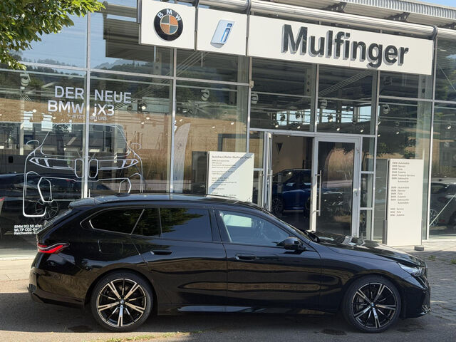 BMW 540 d T.xDr.M Sport Standh.AutoBahnAss.B+W AHK20 Sportpaket Bluetooth HUD Navi LED Vollleder Klima St Ansicht 5 für Fahrzeugdetailseite
