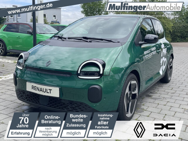 RENAULT Twingo E-TECH Techno Urban Range Bluetooth Navi LED Klima Einparkhilfe el. Fenster Ansicht 1 für Fahrzeugdetailseite