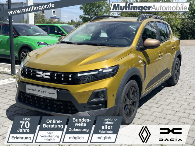 DACIA Sandero Stepway Extreme TCe 110 Winter-Paket Klima Einparkhilfe el. Fenster Ansicht 1 für Fahrzeugdetailseite