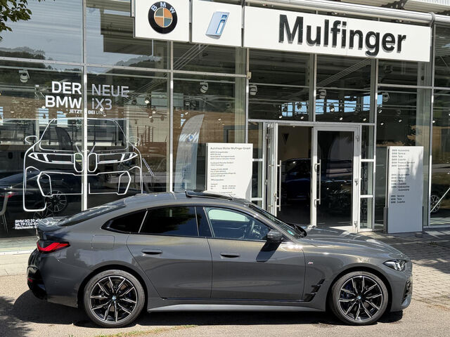 BMW 420 Gran Coupe 420d xDr.GC M Sport Standh.GlasD.HUD 360Â°AHK 19 Sportpaket Bluetooth Navi LED Vollleder Klima Akt Ansicht 4 für Fahrzeugdetailseite