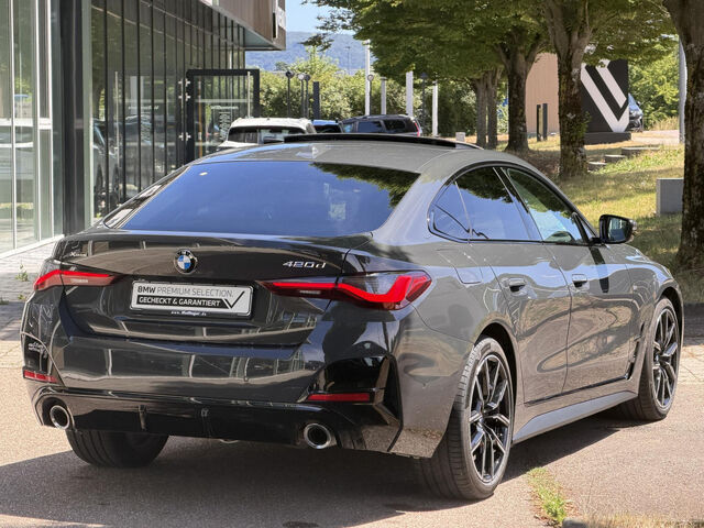 BMW 420 Gran Coupe 420d xDr.GC M Sport Standh.GlasD.HUD 360Â°AHK 19 Sportpaket Bluetooth Navi LED Vollleder Klima Akt Ansicht 5 für Fahrzeugdetailseite