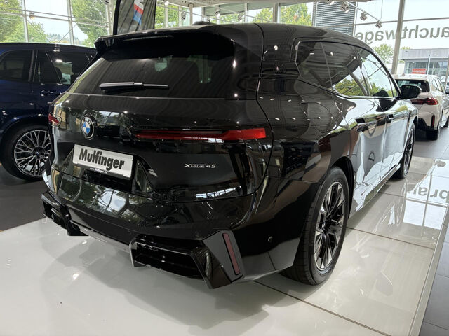 BMW iX 45 SOFORT HUD AHK M Sport Glow SuView Sportpaket Navi LED Vollleder Klima PDC Ansicht 6 für Fahrzeugdetailseite