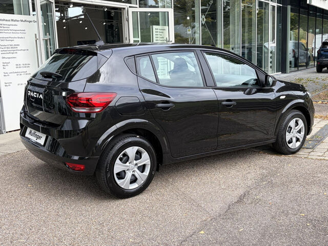 DACIA Sandero TCe 90 Essential LED Klima Tempomat el. Fenster Ansicht 6 für Fahrzeugdetailseite