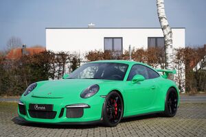 PORSCHE 991 GT3 *PTS Signalgrün,Lift,Approved*