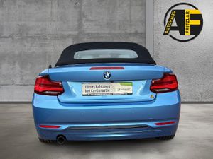 BMW 218 Baureihe 2 Cabrio  d Sport Line