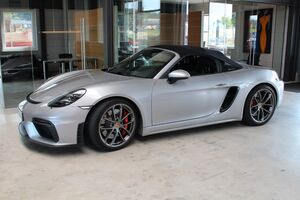 PORSCHE Boxster Spyder/ Schalter/GT-Silber/Carbonsitze