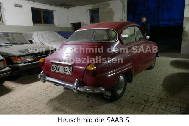 SAAB 96 Oldtimer mit H-Zulass. nur noch 1 X ab Bj.71