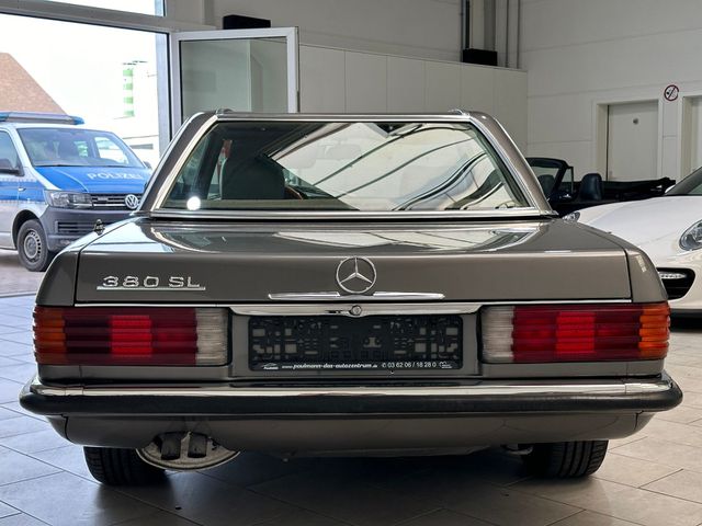 MERCEDES-BENZ SL 380 (107) Oldtimer Leder*Hardtop*