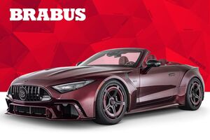MERCEDES-BENZ SL 63 AMG BRABUS ROCKET GTC DEEP RED