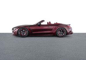 MERCEDES-BENZ SL 63 AMG BRABUS ROCKET GTC DEEP RED