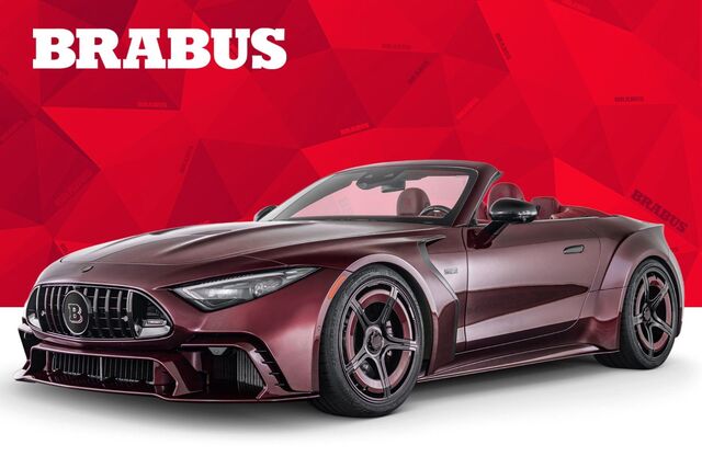 MERCEDES-BENZ SL 63 AMG BRABUS ROCKET GTC DEEP RED